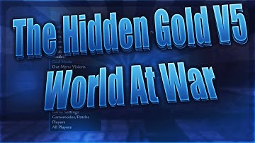 [PS3] The Hidden Gold V5 World At War Mod Menu [1.07]