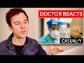 Doctor Breaks Down Casualty COVID Episode