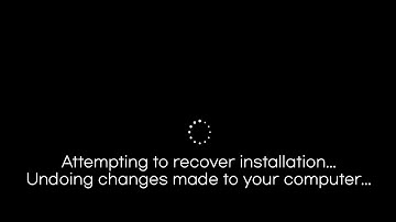 FIX: Attempting to recover installation.. Undoing changes made to your computer loop (Windows 10)