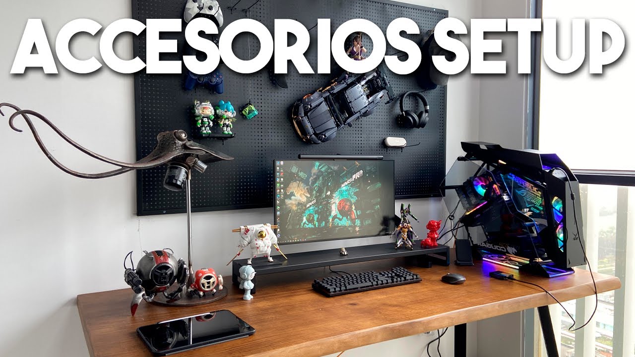 Aprovecha al máximo las paredes de tu setup gaming con estos accesorios:  ¿cuál es mejor comprar? Consejos y recomendaciones