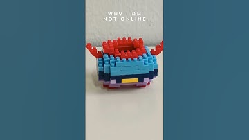 Mr Krabs Bricks Make a Wise Life NanoBlock Build 1.0