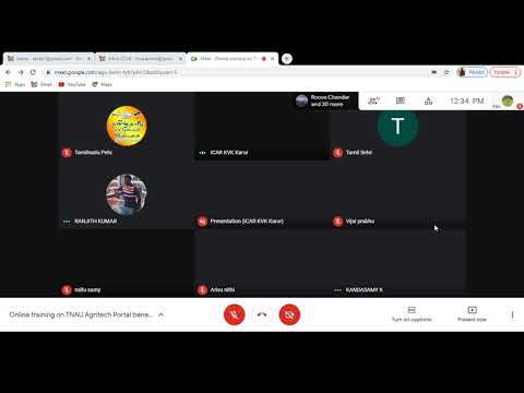 ICAR KVK Karur Live Stream - Agritech portal