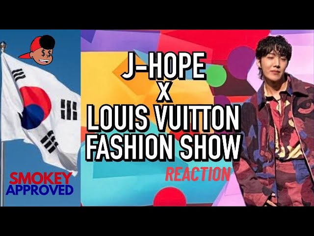 JHOPE at the Louis Vuitton Fall-Winter 2023 Fashion Show