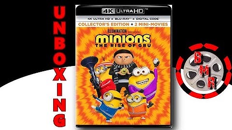 Minions: The Rise Of Gru 4K Unboxing