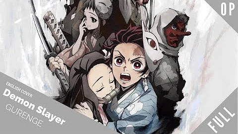 English DubDemon Slayer OPENING FULL VER. "Gurenge...