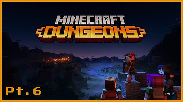 Redstone Mines - Minecraft Dungeons Gameplay - No Commentary - Walkthrough Part 6