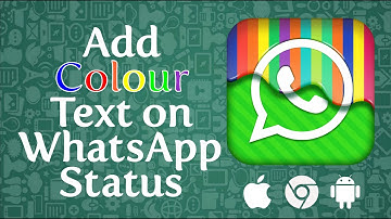 How To Add Colorful Text On WhatsApp Status