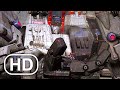 Transformers Metroplex Sacrifices Himself To Save Optimus Prime Scene 4K ULTRA HD