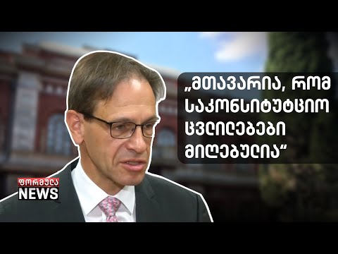 გერმანიის ელჩის განცხადება ახალი პოლიტიკური დაპირისპირების მიზეზად იქცა