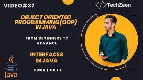 Java OOP Tutorial: Interfaces In Java OOP | Interface vs Abstract Class in Java #java