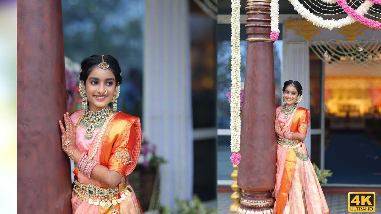 Hasya Half Saree Moments 4k || Kalla Srinu || 9000688889 #trending #youtuber #youtube