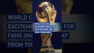 World Cup 2026: Excitement builds for fans one week away from tournament