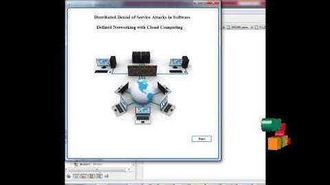 Distributed Denial of Service Attacks in Software-Defined Networking with Cloud Computing