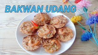 resep membuat bakwan sayur  udang