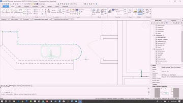 Tangent and Perpendicular Snaps - BricsCAD Demo - Bricsys 2019 Conference
