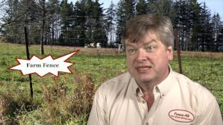How much fence is there around an acre?