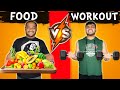 FOOD VS WORKOUT CHALLENGE | Fruits Eating Challenge | Workout Challenge | Viwa Food World