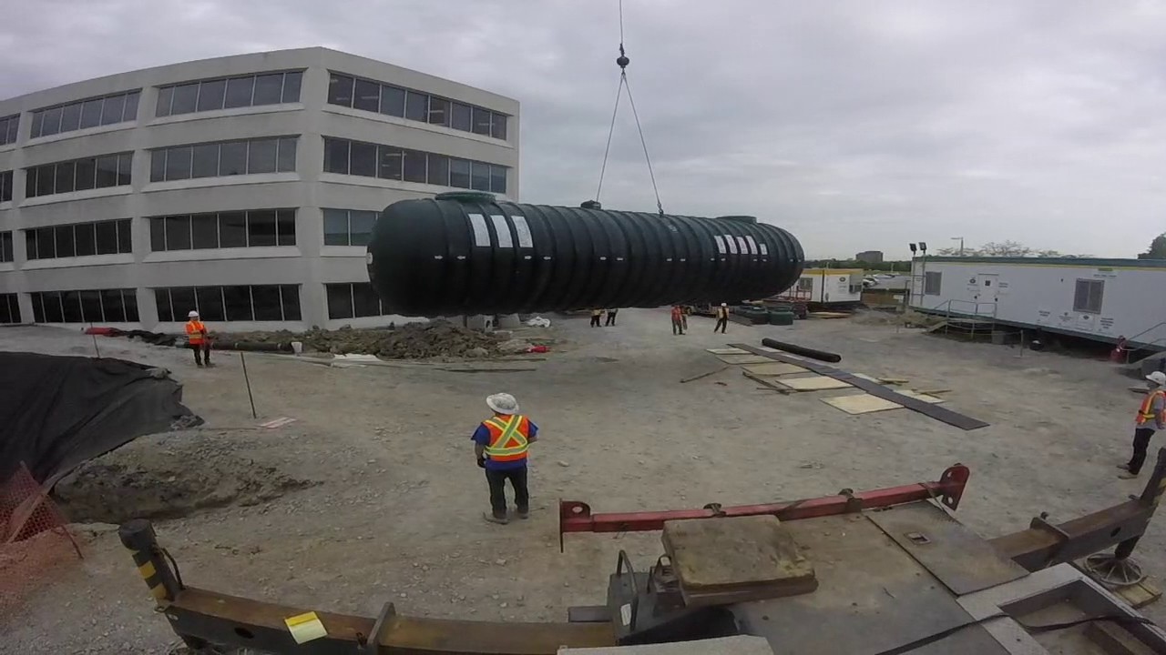 Burying Fuel Storage Tank YouTube