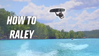 HOW TO RALEY  WAKEBOARDING  SUPERMAN  BOAT