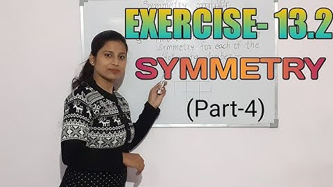 Q-3 | Ex-13.2 | Chapter -13 | SYMMETRY | Class 6 | NCERT | MATHS | INTENSIVE STUDY