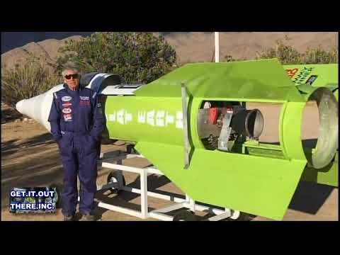 Man Launches Himself In Homemade Rocket