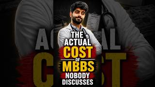 The Real Cost of MBBS #mbbsmotivation #medlife #physicswallah #neetug #mbbs #neet2026