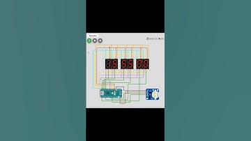 Digital clock using Arduino Nano & RTC module | #arduino #digitalclock