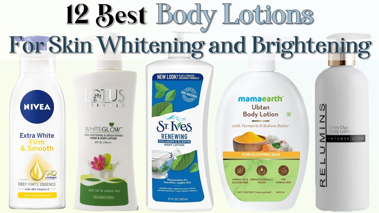 12 Best Body Lotions For Skin Whitening and Brightening In Sri Lanka With  Price 2022 | Glamler - YouTube