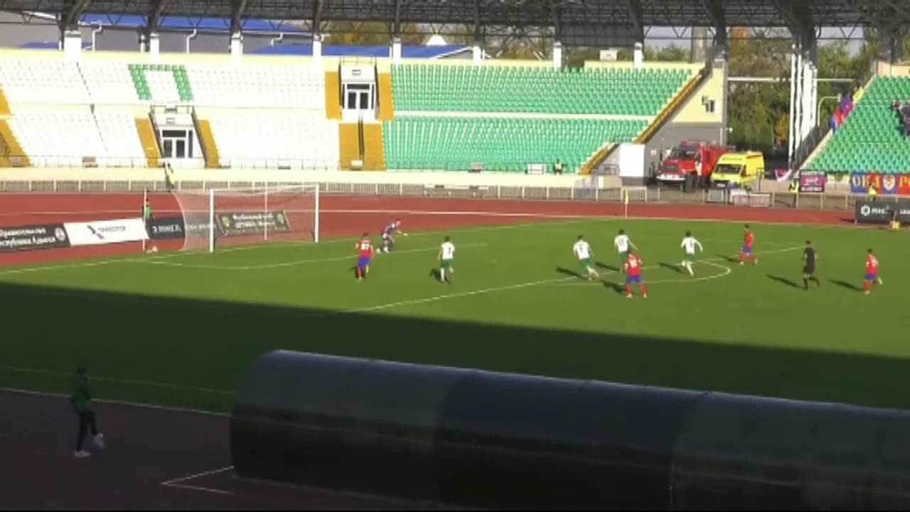 Обзор матча \"Дружба\" Майкоп - \"СКА Ростов-на-Дону\" - YouTube