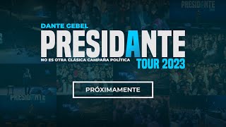 ADVERTENCIA - PRESIDANTE TOUR 2023 | Dante Gebel