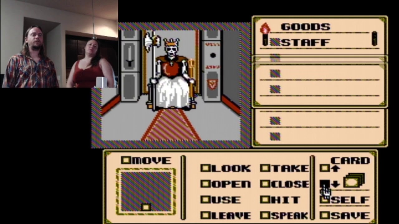 NiGeL and Dionysia play Shadowgate on NES Part 2