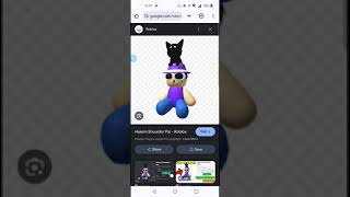 Look at this Roblox Hazem Shoulder Pal character!!! (Read Description)