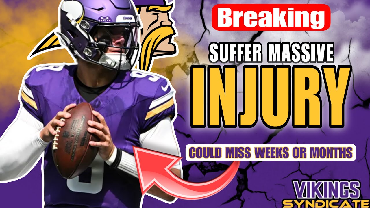 BREAKING: Minnesota Vikings QB JJ McCarthy will Undergo Knee Surgery on a Torn Meniscus!