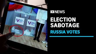 Many critics say Russia's presidential election is rigged | ABC News