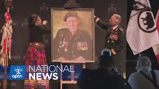 First Nations warrior Philip Favel honoured in Ottawa | APTN News