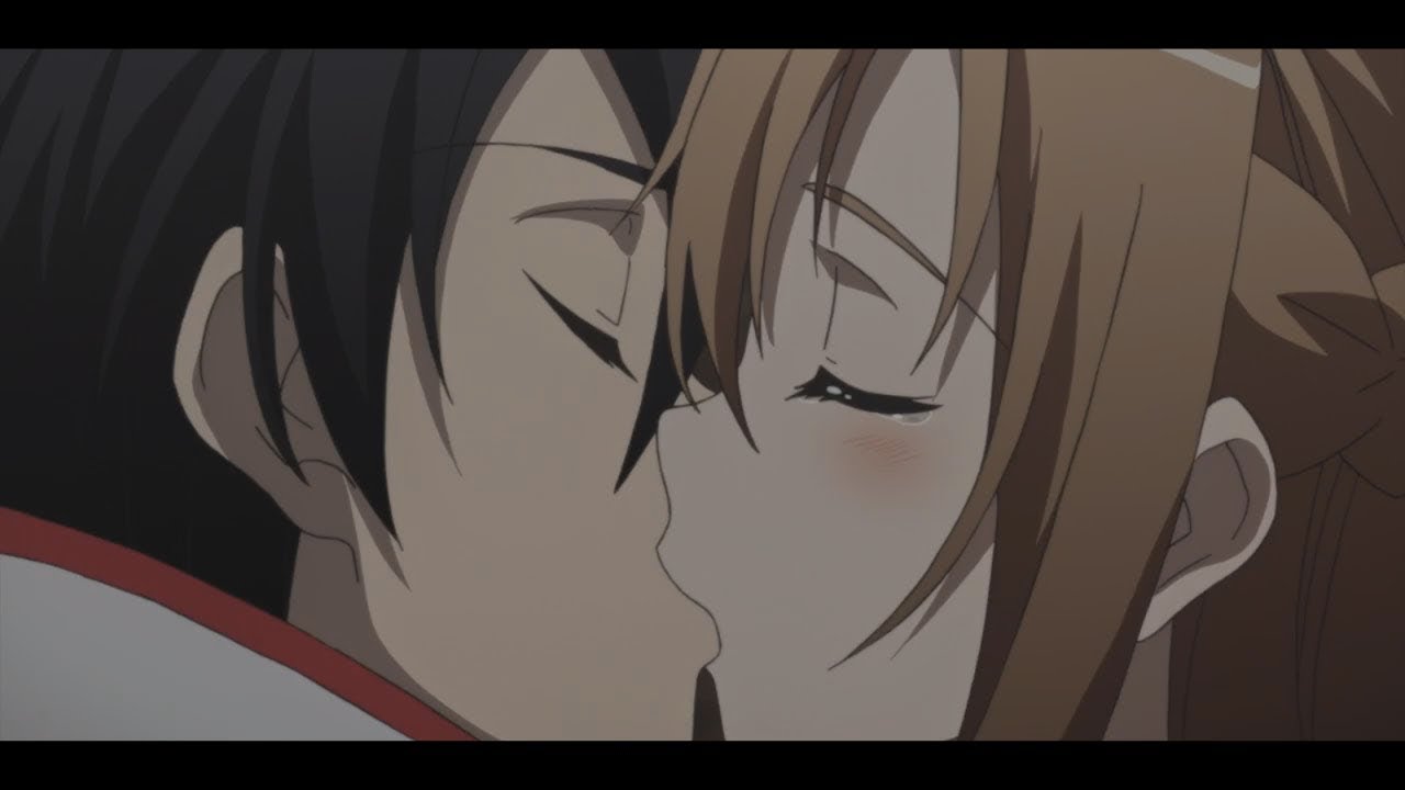 Kirito And Asuna First Kiss