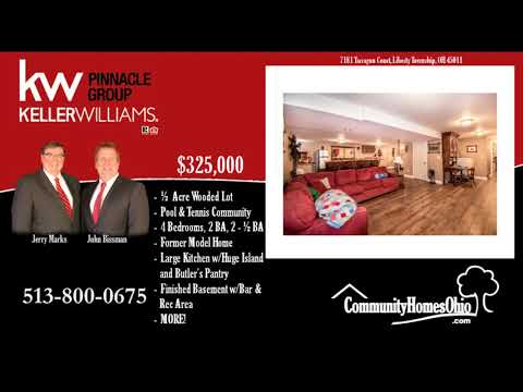 7181 Tarragon Court, Liberty Township, OH home video tour
