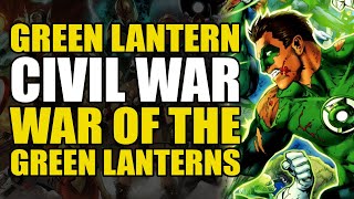The Green Lantern Civil War: War of The Green Lanterns Part 1 | Comics Explained