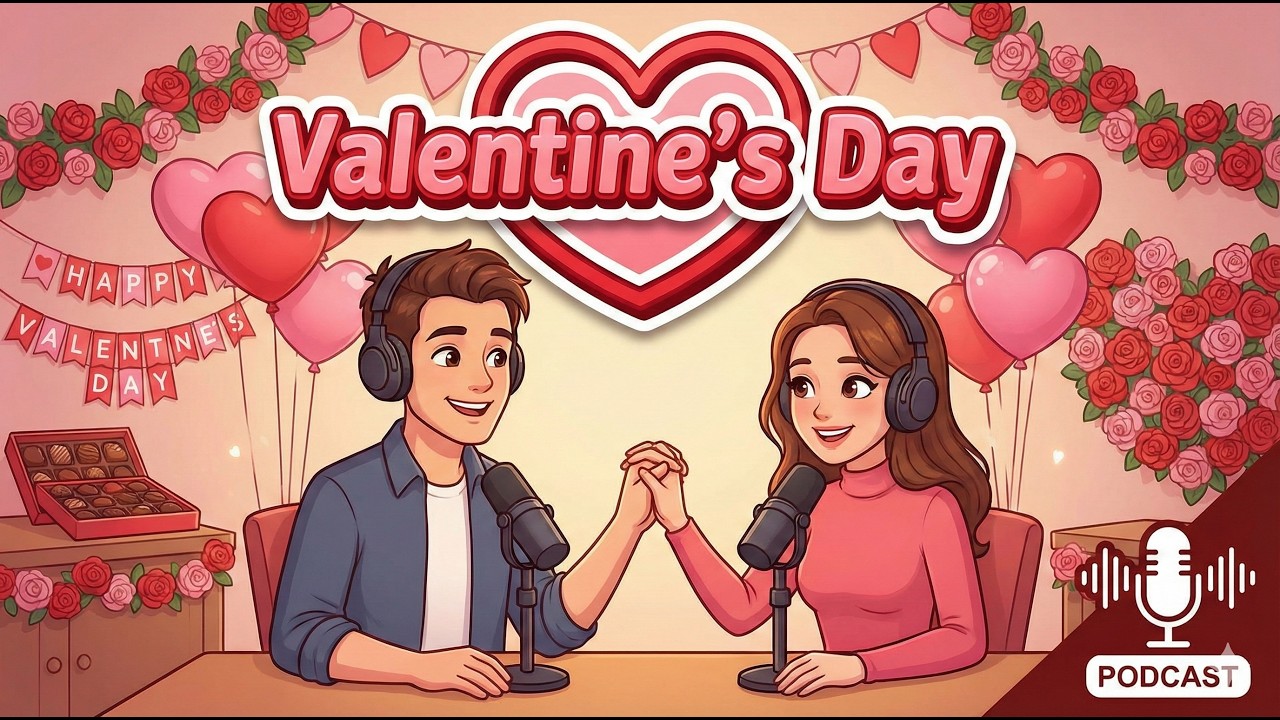 Learn How to Talk About Valentine’s Day in English | Love, Dating & Culture | English Podcast