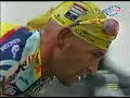 Giro ditalia 1999  etape 8  marco pantani sempare du maillot rose sur les pentes du gran sasso