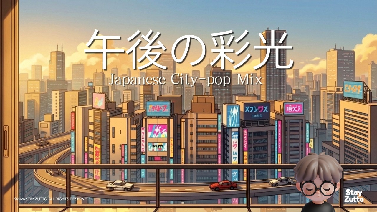 🎧午後の彩光 (Afternoon Glow) — Japanese City Pop Album 2026
