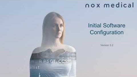 Initial Software Configuration