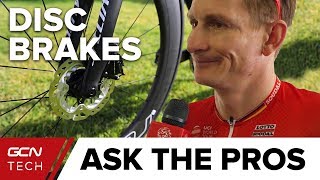 What Do Professional Cyclists Really Think About Disc Brakes? | GCN Tech At The Tour Down Under