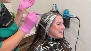 Kallie’s Glossy Brunette Hair Makeover | Natural & Low-Maintenance Look