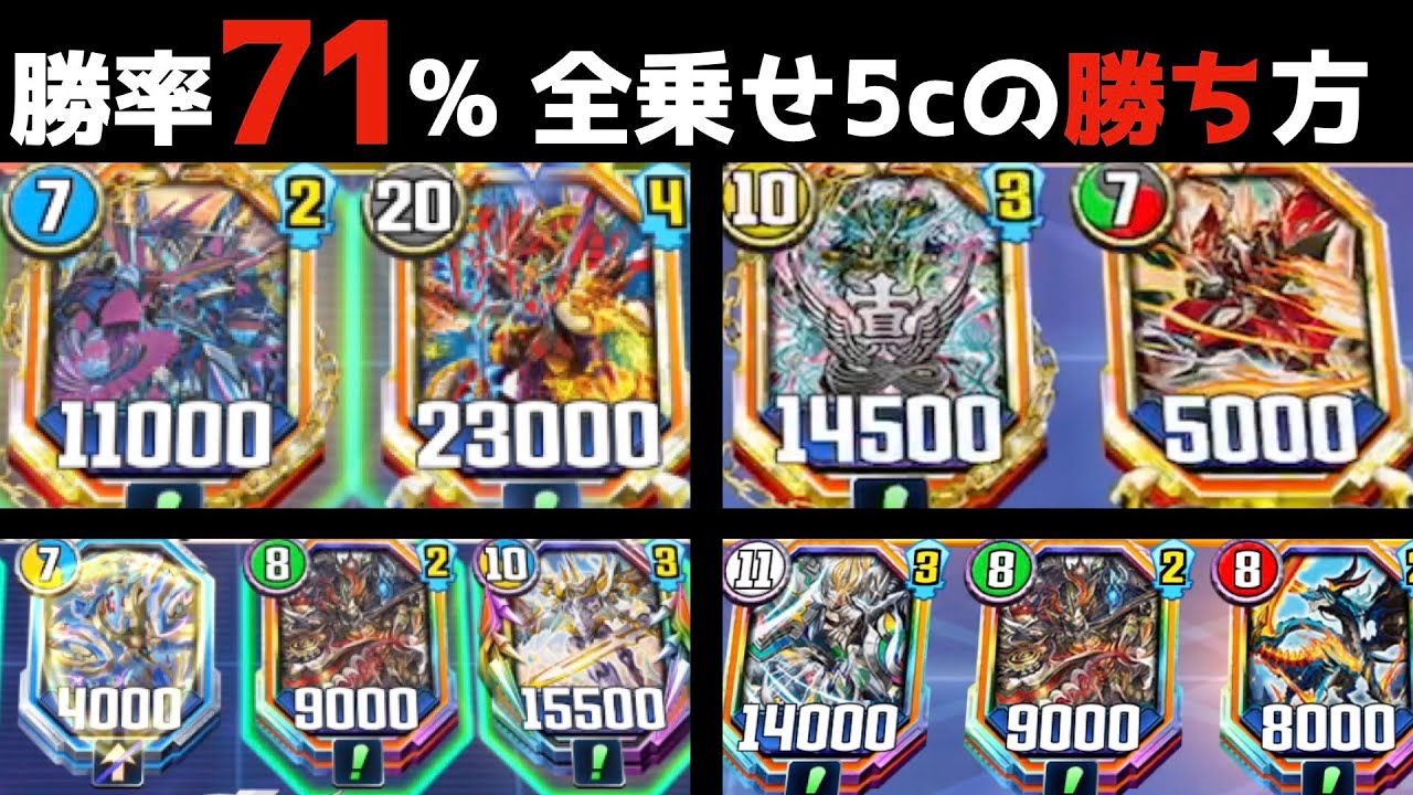 【ND】3日間煮詰めて辿り着いた現状最強の5cです【デュエプレ】