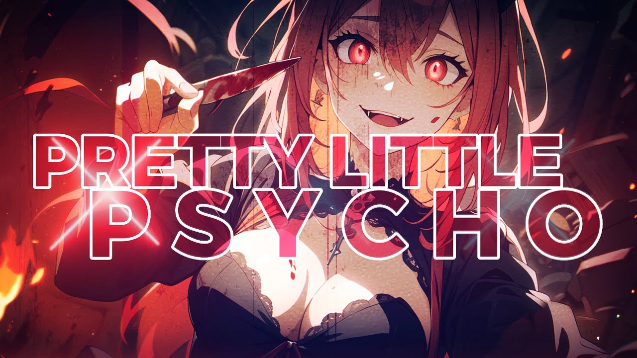 🔝 ↪ ♫  🎃 NIGHTCORE 🎃  ⭐【Pretty Little Psycho】 Porcelain Black
