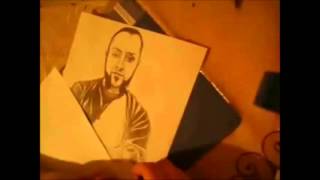 Hayko Cepkin Karakalem Çalışması