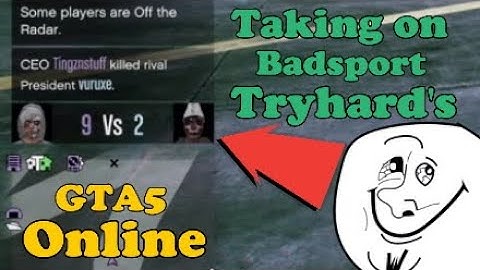 I met a Friendly Player in Badsport we had clean 1vs1.GTA5 ONLINE.