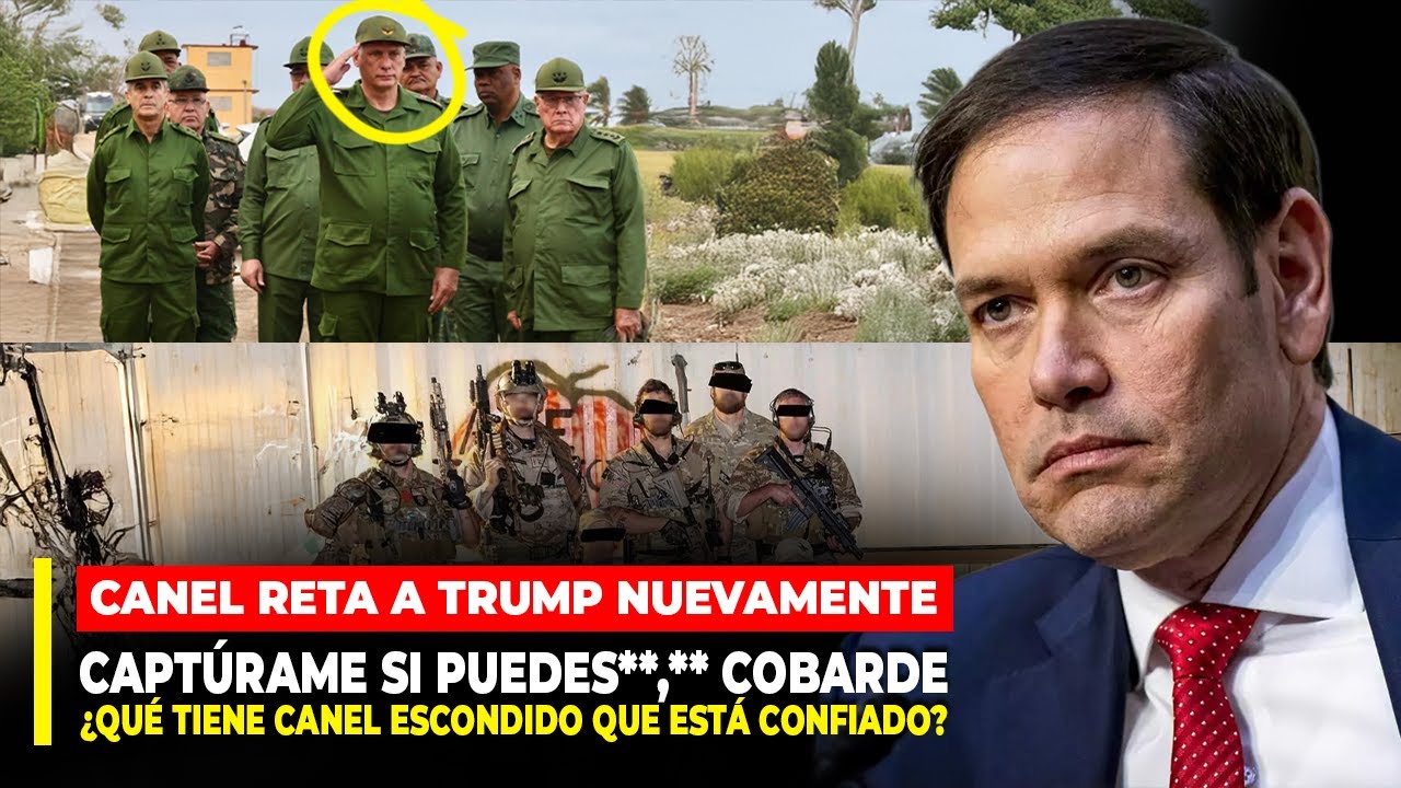 ÚLTIMA HORA🚨 CANEL RETA a TRUMP // OPERACIÓN de CAPTURA INMINENTE❓//El ERROR que le costará el PODER