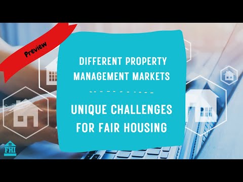 Episode 42 - Different Property Management Markets - Unique Challenges for Fair Housing